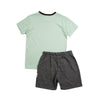 Conjunto en bermuda verde para niño