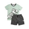 Conjunto en bermuda verde para niño