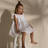 Vestido marfil para bebé niña
