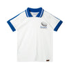Camiseta polo marfil para niño