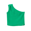 Camiseta manga sisa verde para niña