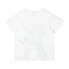 Camiseta manga corta marfil para bebé niño