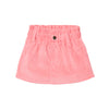 Falda coral para bebé niña