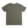 Camiseta manga corta verde militar para niño