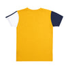 Camiseta manga corta mostaza para niño