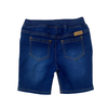 Short lavado oscuro para bebé niña