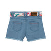 Short En Indigo Bebe Niña