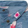 Short En Indigo Bebe Niña
