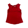 Camiseta Eliza manga sisa roja para bebé niña