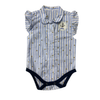 Body camisero rayas para recién nacida