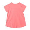 Camiseta Alejandra coral manga corta para bebé niña