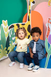Camisa Mateo miniprint para bebe niño