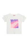 Camiseta Lupita m/c marfil para bebe niña