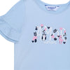 Camiseta Dalia Bebe Niña Azul Claro Ref.130584