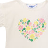 Camiseta Lupita Bebe Niña Marfil Ref.130585