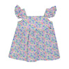 Blusa M/S Con Bolerito Flores Bebe Niña Ref.140162