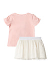 Conjunto Iris rosado para bebé niña