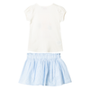 Conjunto Lucia marfil para bebé niña