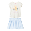 Conjunto Lucia marfil para bebé niña