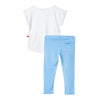 Conjunto blanco para bebé niña
