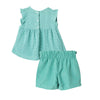 Conjunto verde para bebé niña