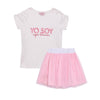 Conjunto Iris Bebe Niña Marfil Ref. 150247