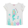 Pijama Camiseta Pantalon Bebe Niña Marfil Ref. 150258