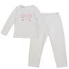 Conjunto Pijama Bebe Niña Marfil Ref.150261