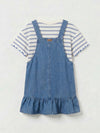 Conjunto Vera Rayas Bebe Niña