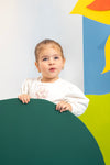 Buzo gaby Marfil para bebe niña