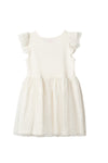 Vestido Cisne marfil para bebé niña