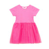 Vestido rosado para bebé niña