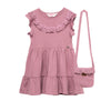 Vestido morado para bebé niña