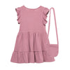 Vestido morado para bebé niña