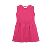 Set por 2 vestidos rosado y fucsia para bebé niña