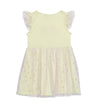 Vestido Cisne Bebe Niña Amarillo Ref.190255