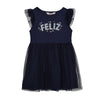 Vestido Cisne Bebe Niña Azul Ref. 190255