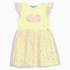 Vestido Cisne Bebe Niña Amarillo Ref.190255