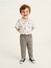 Pantalon Baggy Tadeo Caqui Bebe Niño