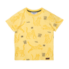 Camiseta manga corta amarilla para bebé niño