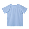 Camiseta manga corta Juan azul claro para bebé niño
