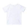 Camiseta manga corta Juan blanca para bebé niño