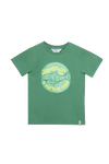 Camiseta Omar verde para bebe niño