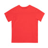 Camiseta roja Juan manga corta para bebé niño