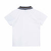 Polo Alan blanca manga corta para bebé niño