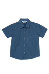 Camisa Mateo miniprint para bebe niño