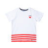 Conjunto Samuel blanco para bebé niño