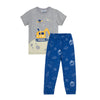 Pijama estampada universo camiseta y pantalón para bebé niño