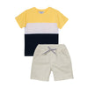 Set Samuel camiseta manga corta y bermuda para bebé niño