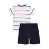 Set camiseta manga corta y bermuda para bebé niño